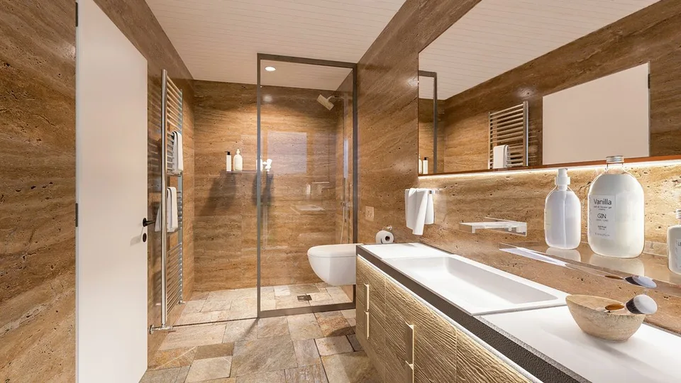 Promotion: 5-Zimmer-Villa auf 2 Etagen mit großem Garten - in Le Mouret (Fribourg)