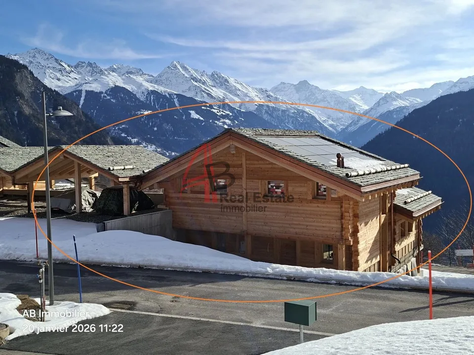 VAL DE BAGNES (Le Levron)  Chalet 6 pièces de 283 m2 de surface de vente