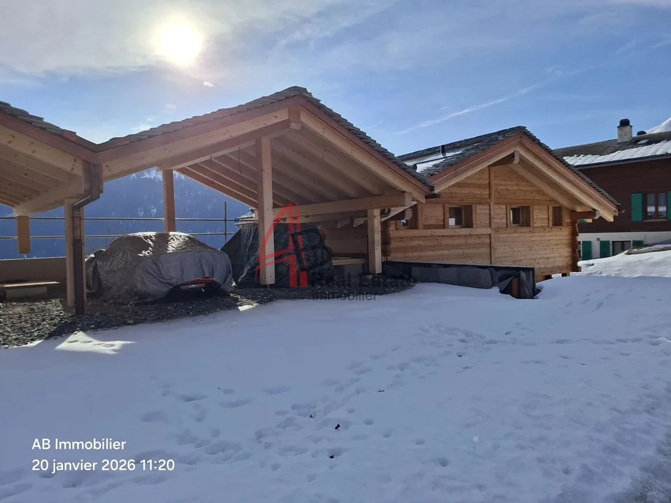 VAL DE BAGNES (Le Levron) Chalet 6 Zimmer mit 283 m2 Verkaufsfläche