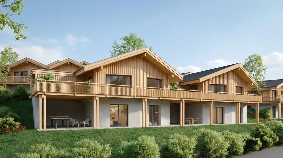 Promotion immobilière en résidence principale : Chalet 3.5 pièces avec vue panoramique