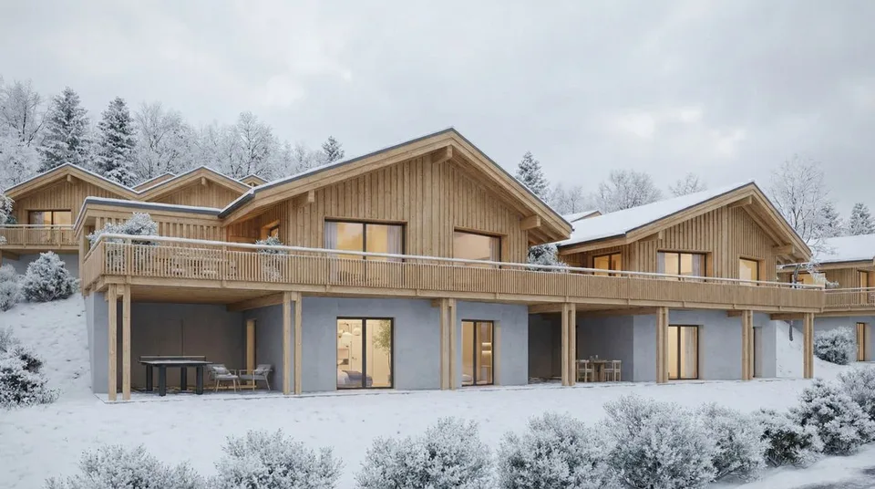 Promotion immobilière en résidence principale : Chalet 3.5 pièces avec vue panoramique