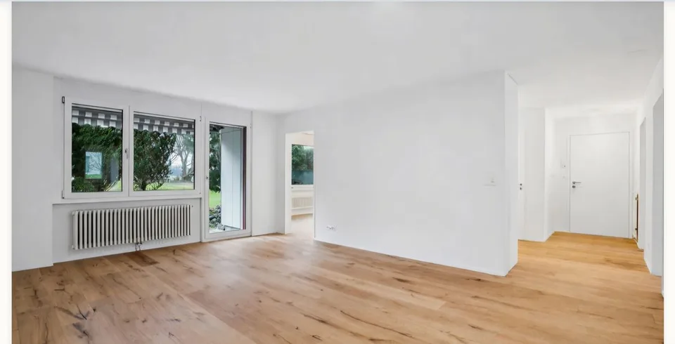 Appartement de jardin 4,5 pièces entièrement rénové