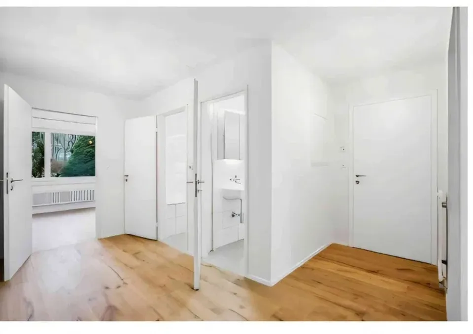 Appartement de jardin 4,5 pièces entièrement rénové