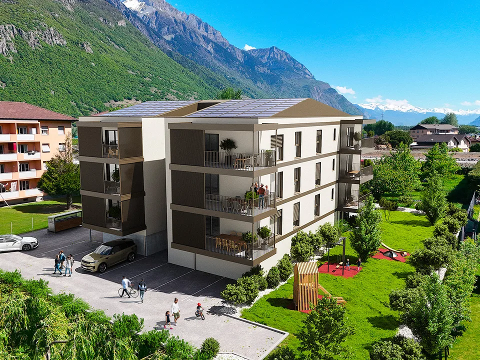 Appartamento 3,5 locali in vendita a Martigny - Completamento dicembre 2026