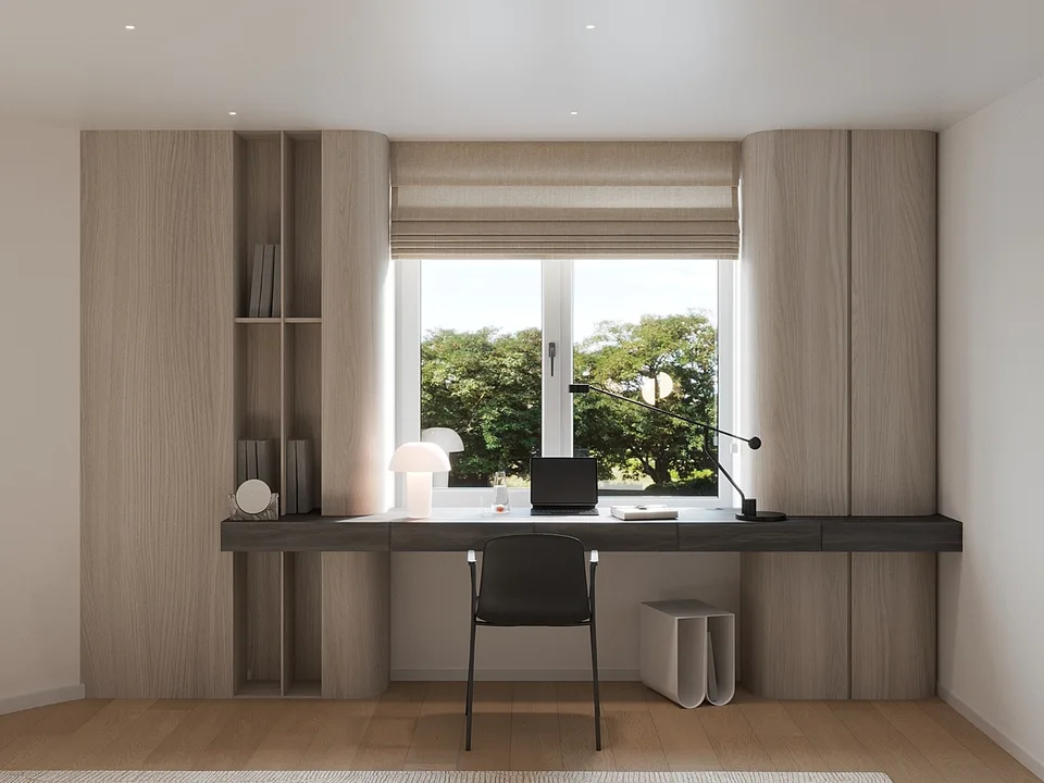 Four-room apartment on the first floor