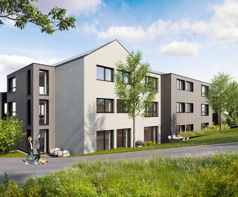 Neubauprojekt: 4.5-Zimmer-Obergeschosswohnung in Untereggen
