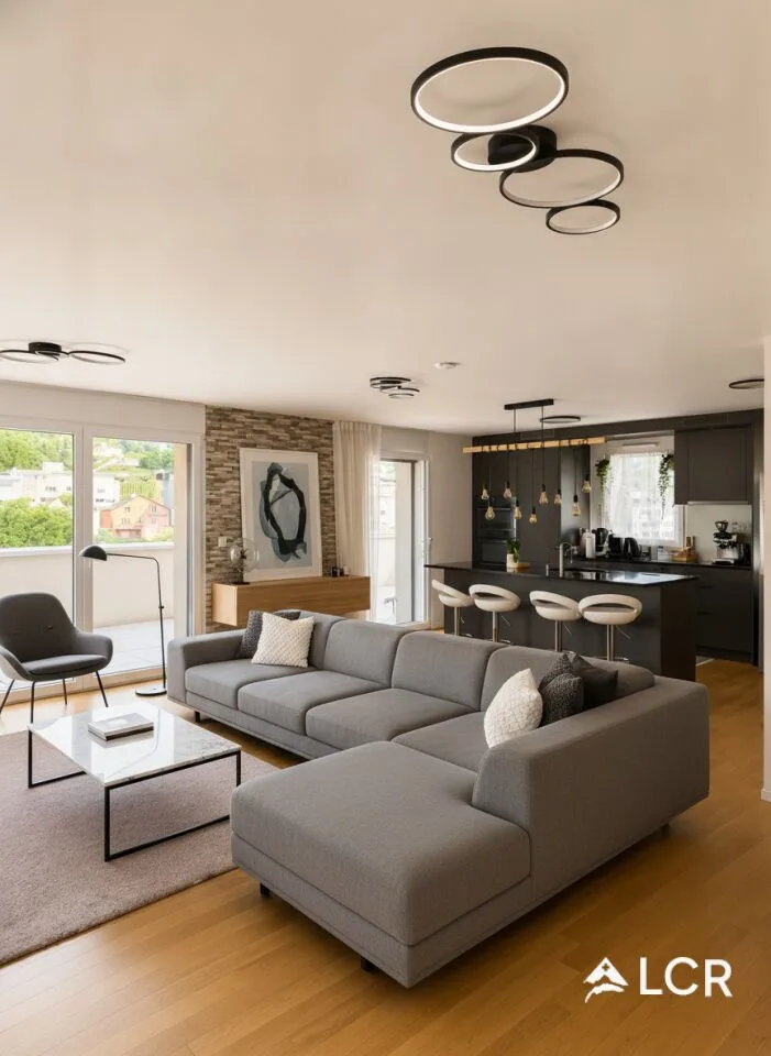 Magnifique Attique als Duplex mit 4.5 Zimmern / 3 Schlafzimmern / 3 Badezimmern / 1 großer Terrasse / herrlicher Blick