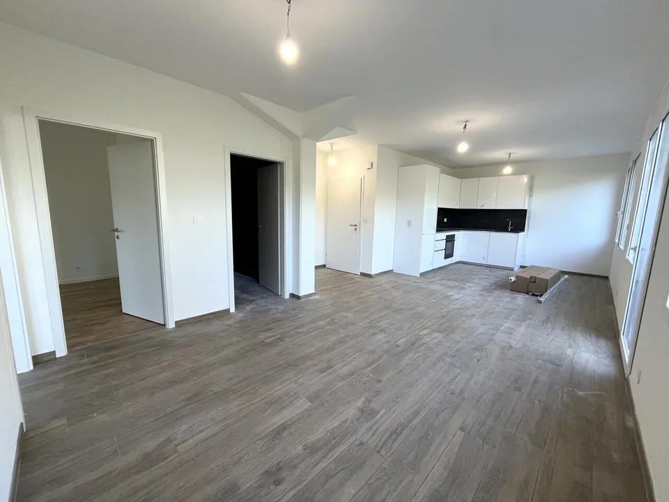 Schöne 2-Zimmer-Wohnung mit Terrasse in Yens