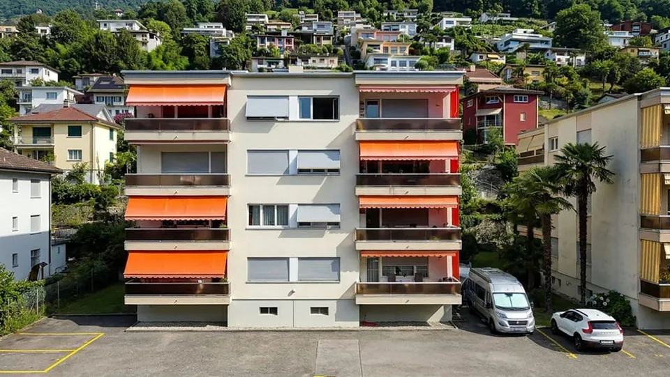 Helle 2½-Zimmer-Wohnung komplett renoviert zu vermieten in Minusio – Foto 8 von 10