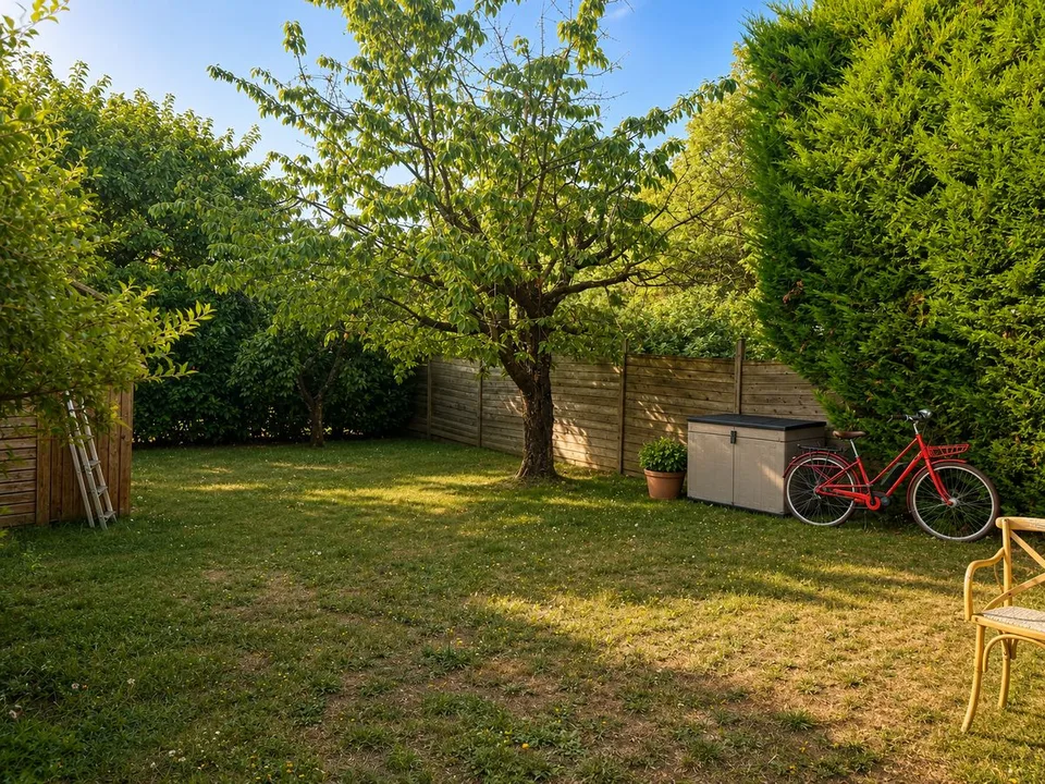 In affitto - Autentica casa di villaggio con giardino nel cuore di Vieux-Vernier
