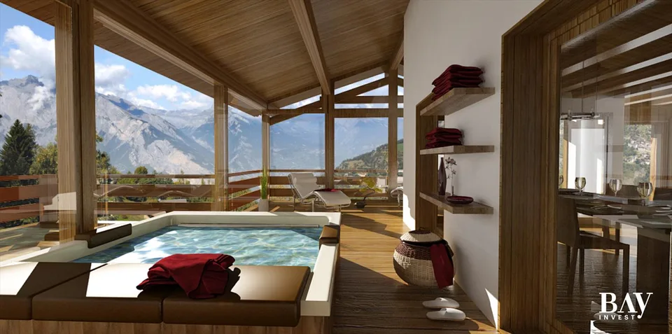 La Tzoumaz/Verbier : Chalet de luxe accessible aux étrangers
