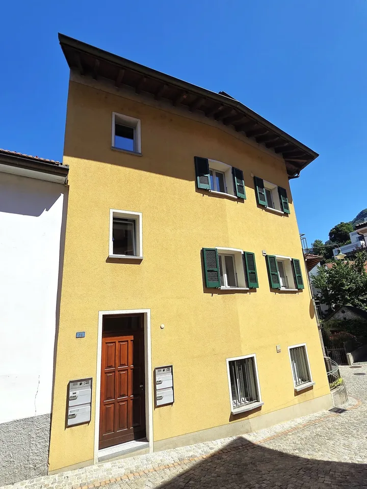 Studio-Apartment im Dachgeschoss in Bellinzona