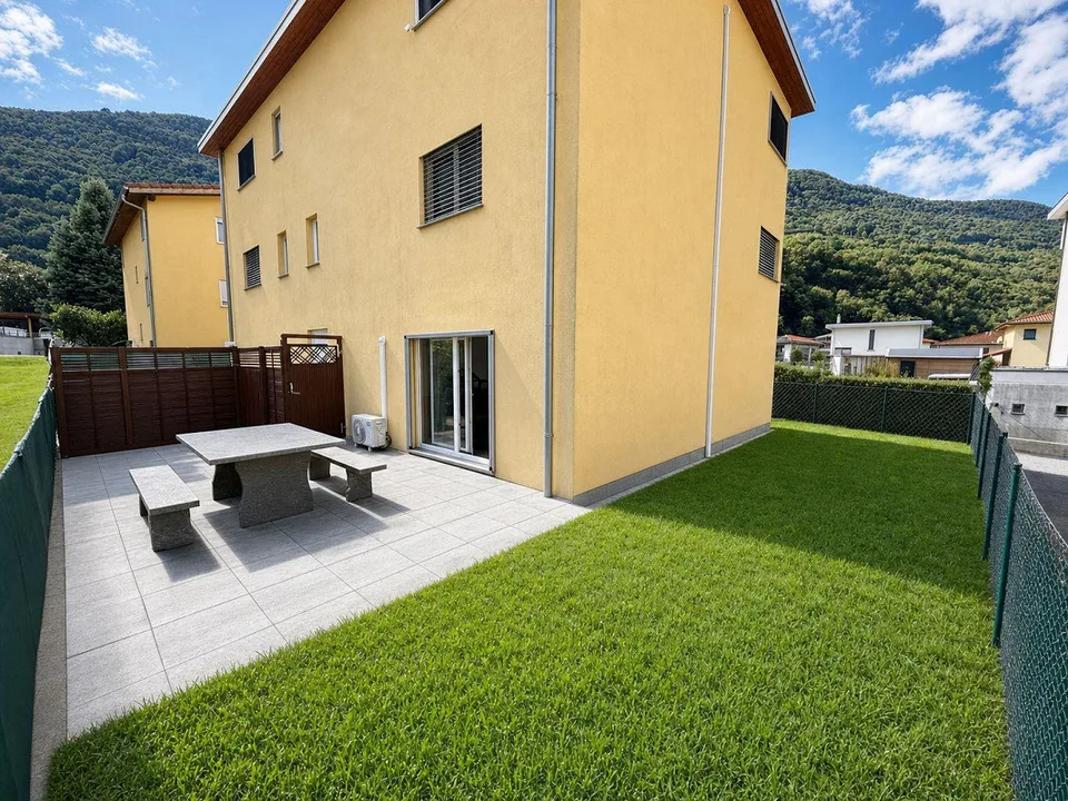 Cadenazzo – Appartamento di 4,5 locali con giardino, più uno studio indipendente – foto 20 di 21