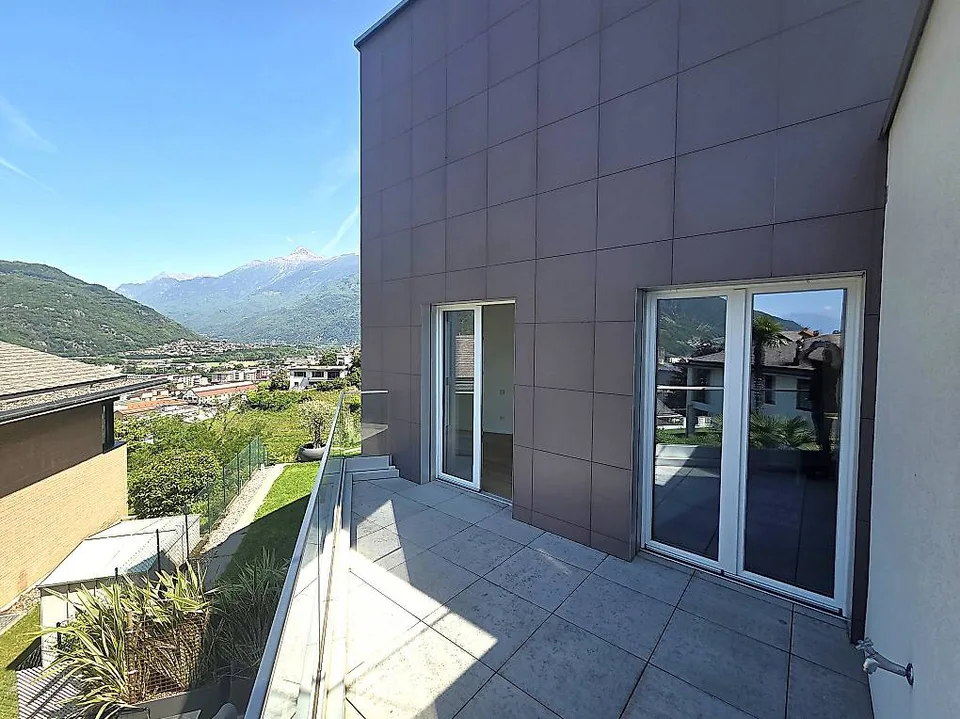 Appartement 4.5 avec vue imprenable à Bellinzona-Daro