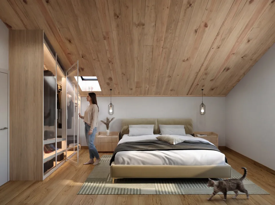 3.5-room apartment — A cocoon in a green setting