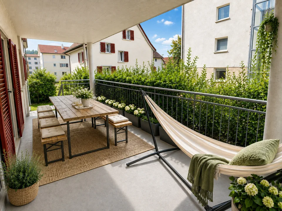 Appartement confortable en rez-de-chaussée dans un emplacement central