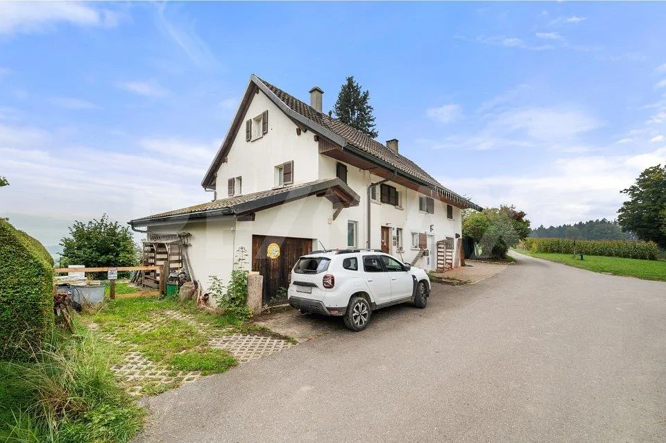 Charming semi-detached house with unobstructed view of the Prealps