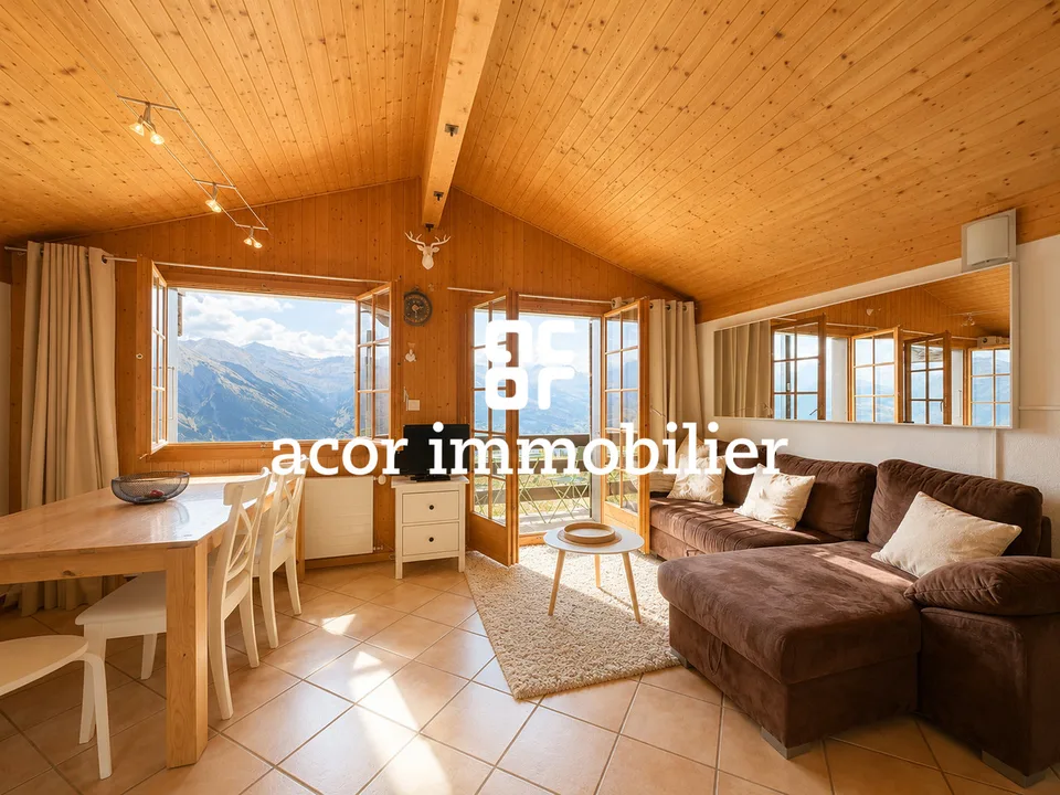 Chalet a schiera affascinante con 3½ stanze a Haute-Nendaz