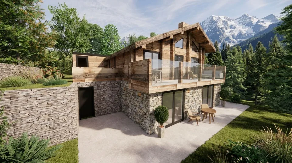 Projet de rénovation d'exception : Chalet indépendant proche du centre de Crans avec un fort potentiel