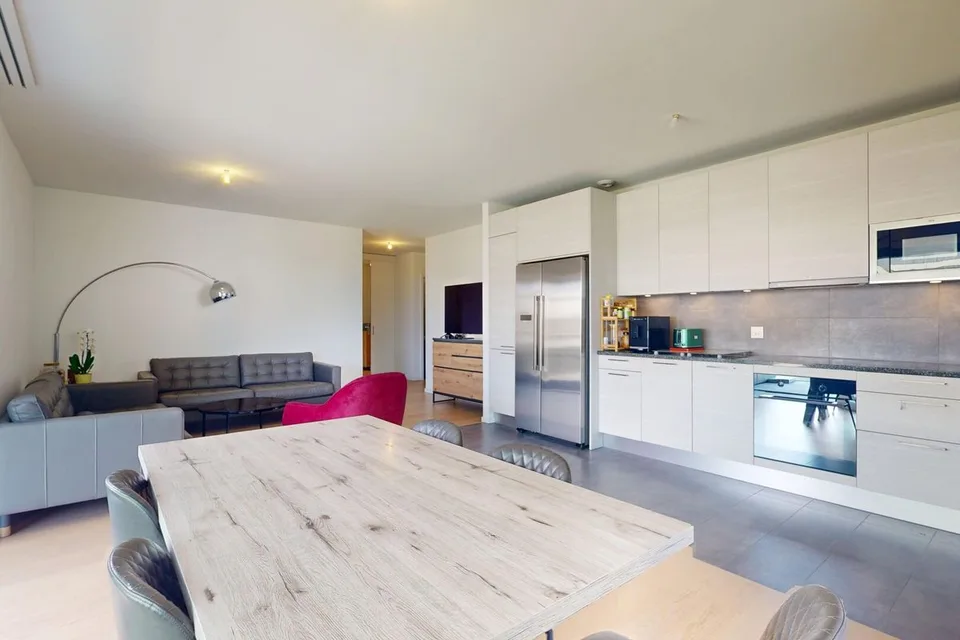 Morges hochwertige Wohnung in der Nähe des Bahnhofs, in einem Öko-Viertel
