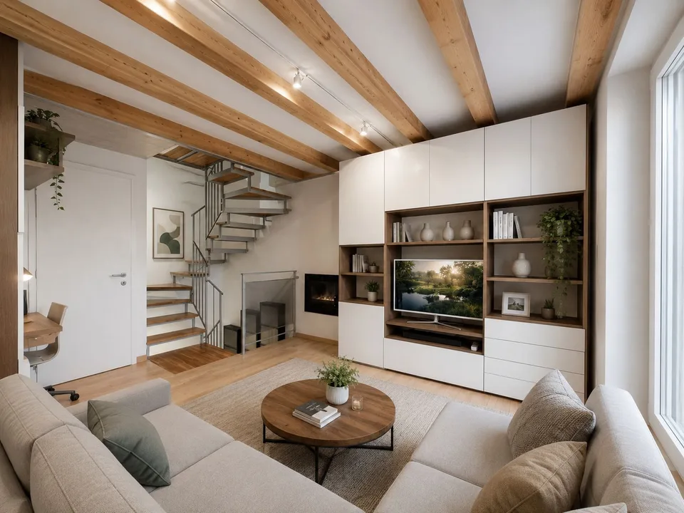 Splendida casa ristrutturata nel nucleo Melide con 4.5 locali