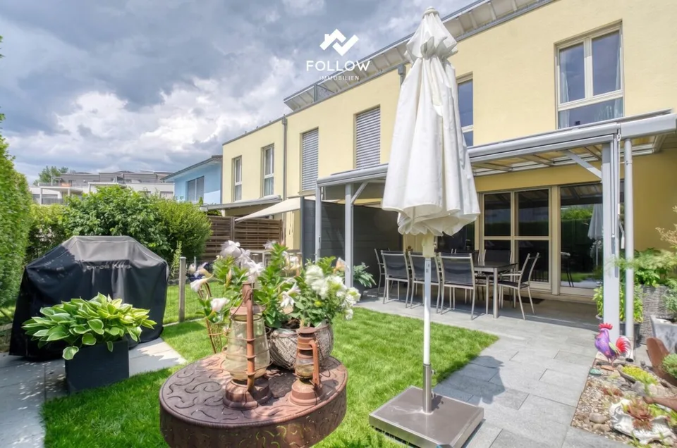 Raumwunder für die Familie: 4.5-Zimmer-Reihenhaus mit Loft und Dachterrasse