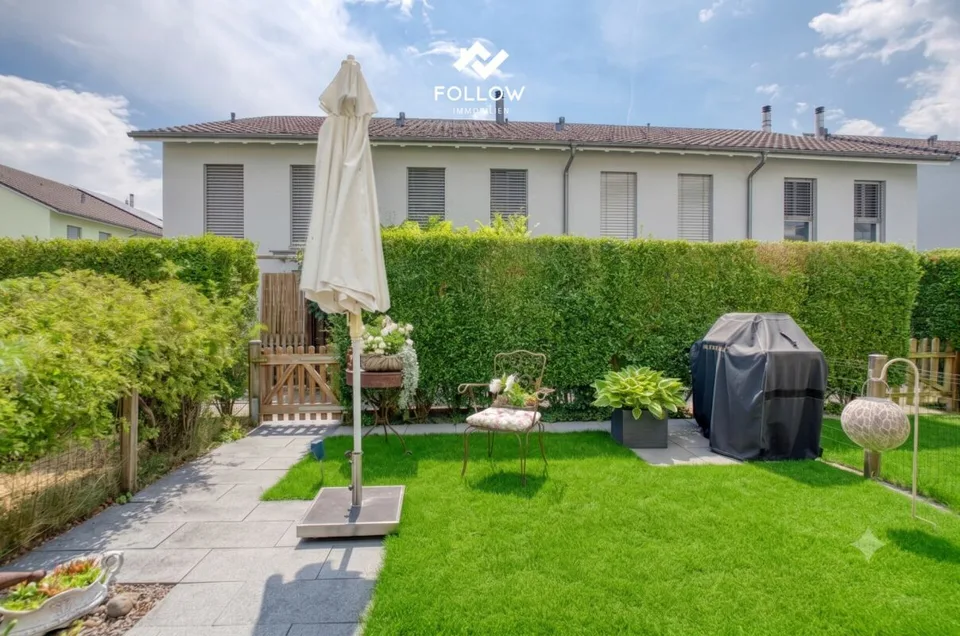 Raumwunder für die Familie: 4.5-Zimmer-Reihenhaus mit Loft und Dachterrasse