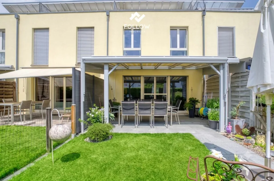 Raumwunder für die Familie: 4.5-Zimmer-Reihenhaus mit Loft und Dachterrasse