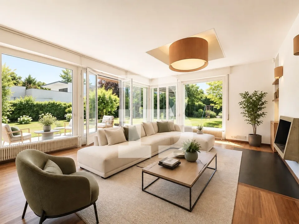 Magnifique villa individuelle  avec grand jardin