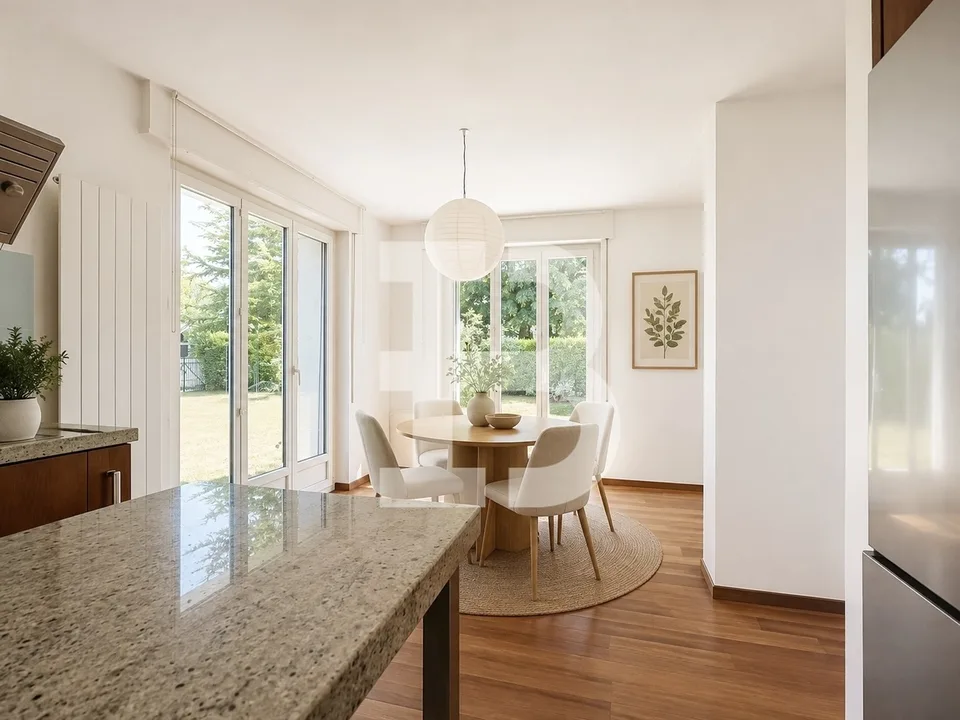 Magnifique villa individuelle  avec grand jardin