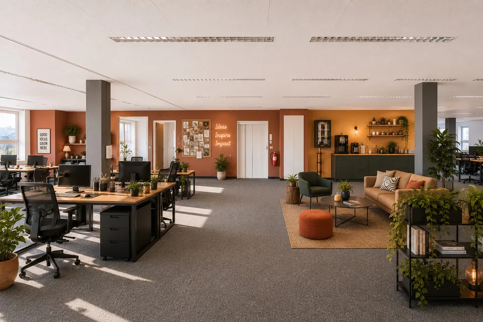 Arbeiten, wo Flexibilität auf Infrastruktur trifft