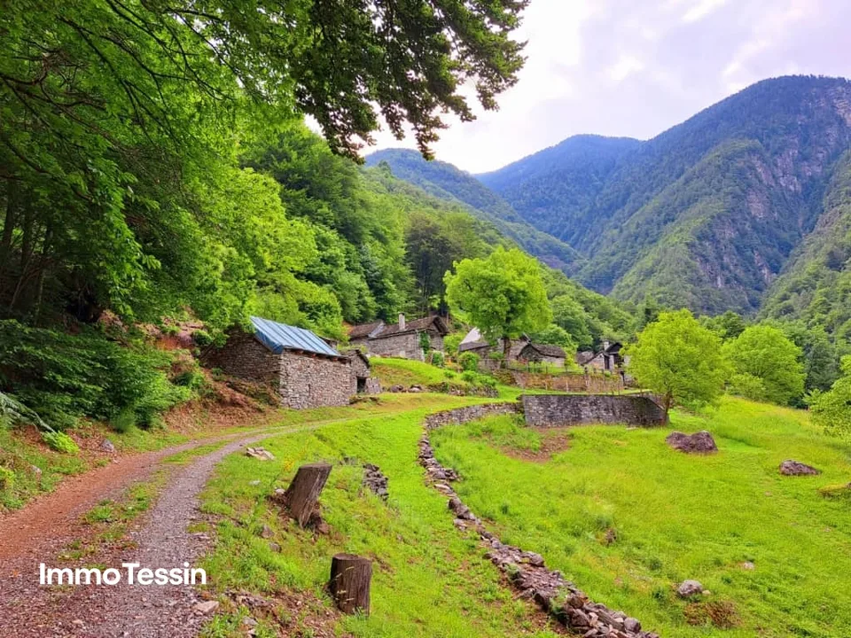 Il tuo sogno Rustico in Valle Maggia con permesso di costruzione – foto 12 di 13