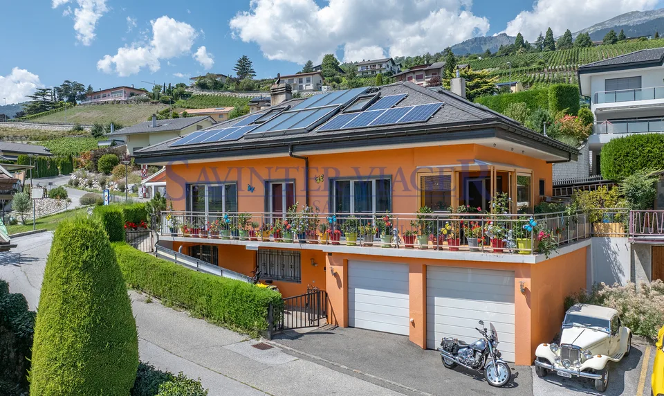 Veyras - Emplacement privilégié, maison individuelle en Viager occupé