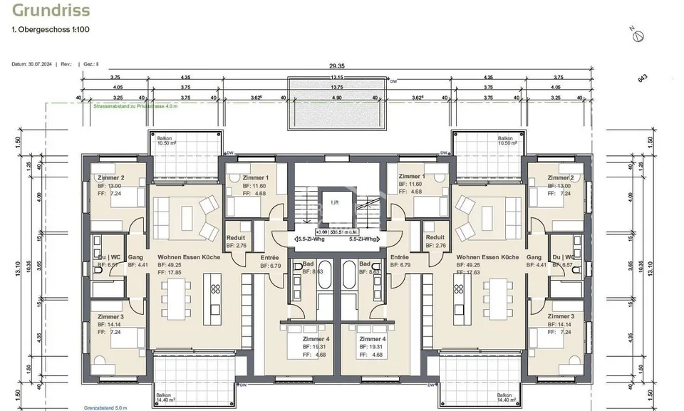 Wohnen über dem Alltag - exklusive 5.5-Zimmer-Neubauwohnung mit Seepanorama – Foto 6 von 18