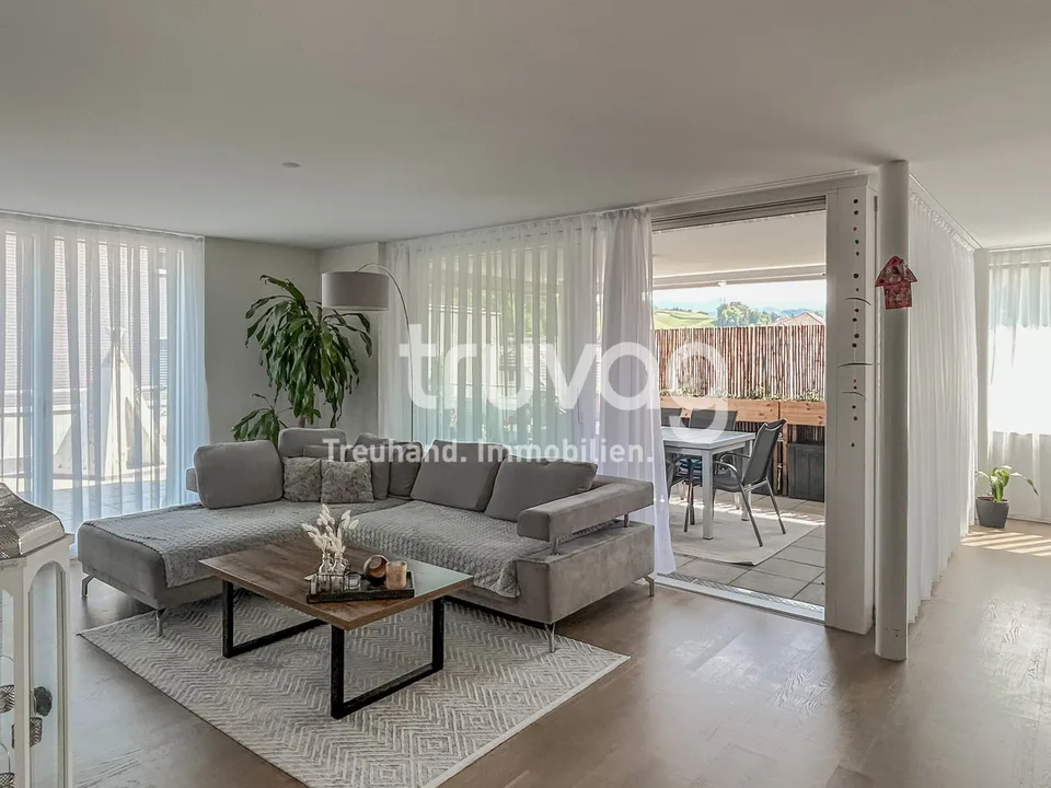 Appartement 4 1/2 pièces bien entretenu, ensoleillé et spacieux