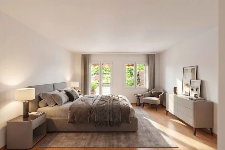 SPACE. PEACE. GARDEN - 5.5 ROOM APARTMENT IN MÄGENWIL