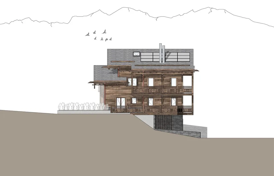 Duplex attico di una nuova residenza esclusiva