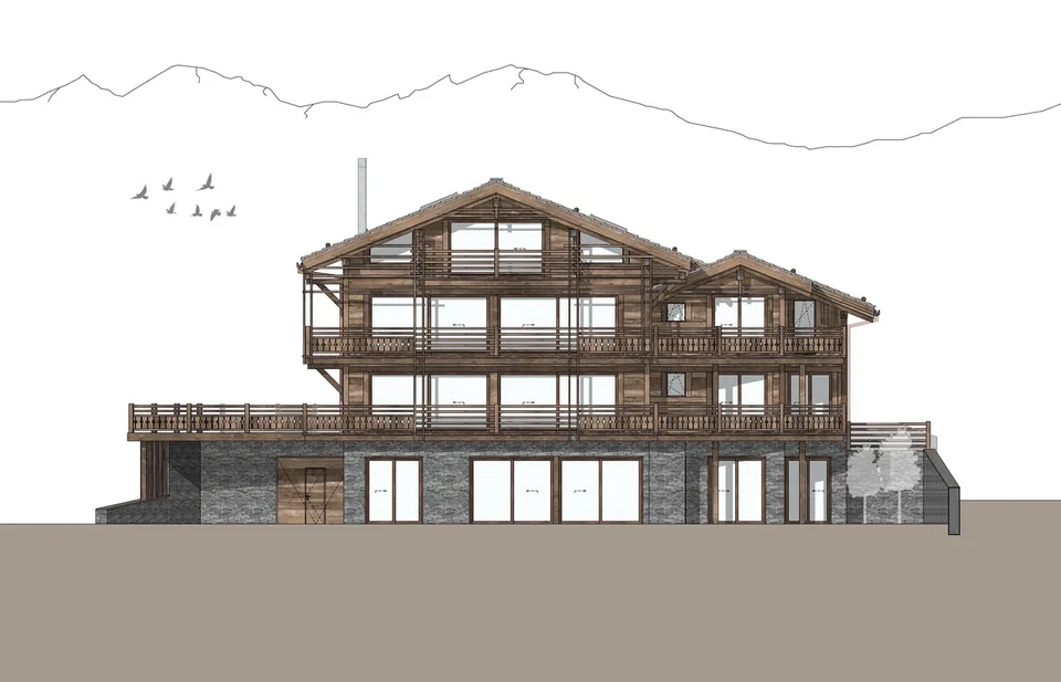 Duplex attico di una nuova residenza esclusiva