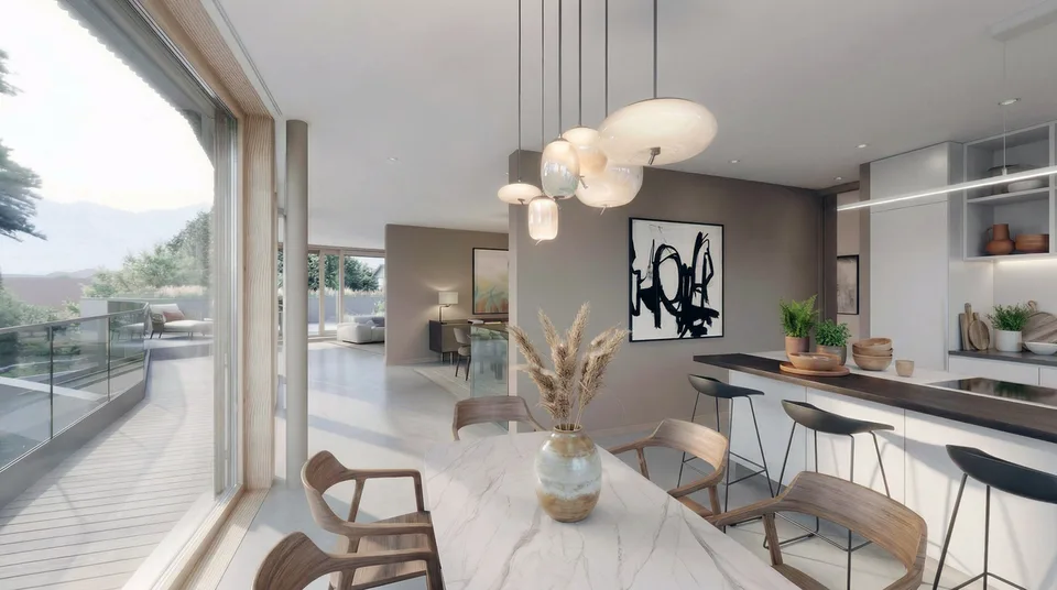 Superbe villa moderne sur plan proche du lac à Tannay