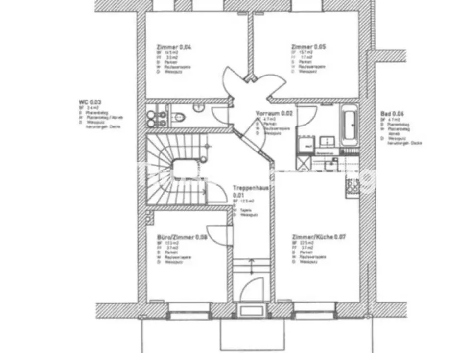 Zürich, Kreis 8: Charmante 3-Zimmer-Wohnung
