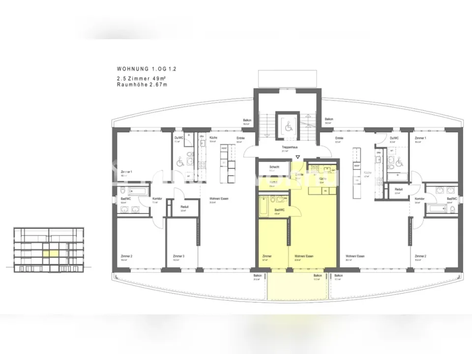 Zürich-Kreis 9: Gemütliche 2,5-Zimmer-Wohnung