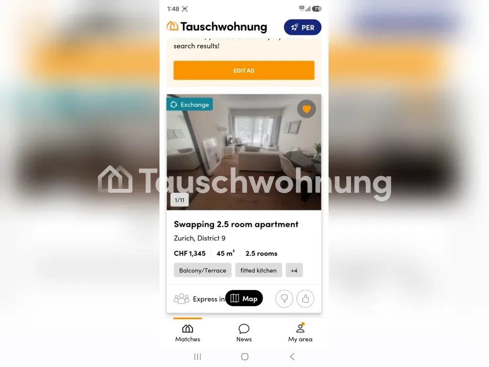 1,5-Zimmer-Wohnung in Zürich, Kreis 1
