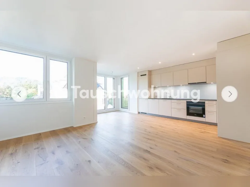 Zum Tausch: Neubau 3.5 Zimmer Wohnung
