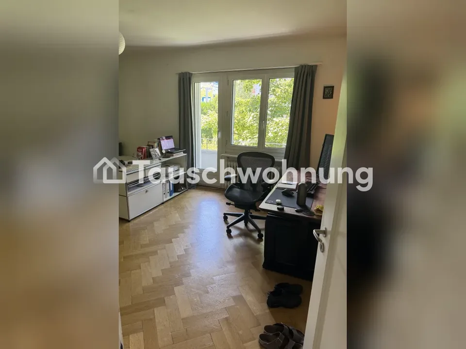 Luminoso appartamento di 3 stanze vicino a Waldgarten a Zurigo, Distretto 12