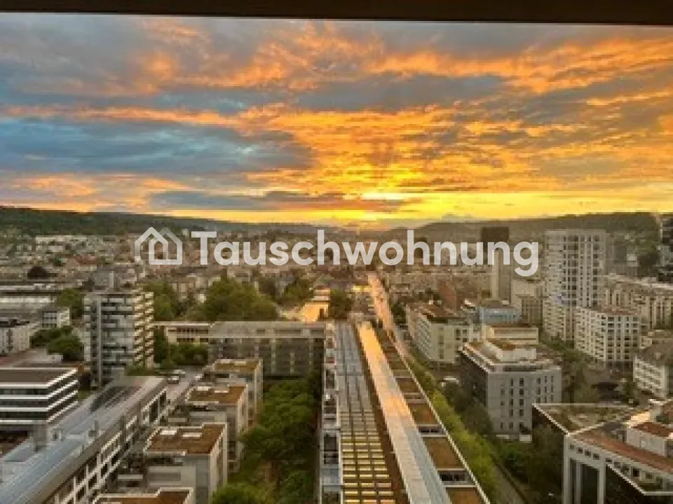 Tauschwohnung in Eigentumstandard im 19. Stock im Kreis 9