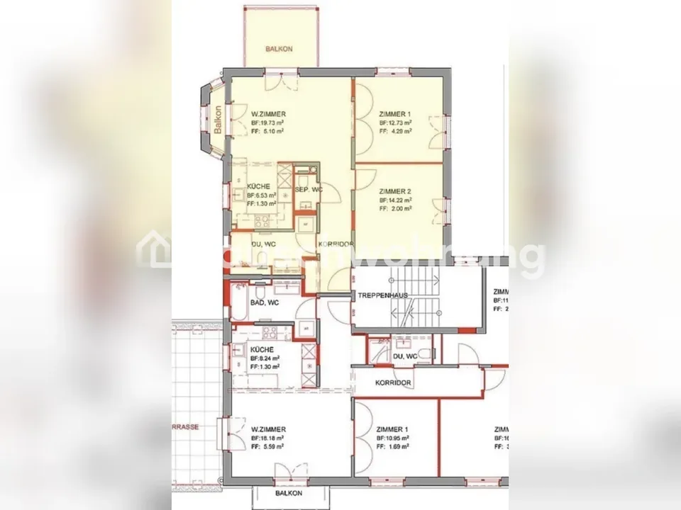 3-Zimmer-Wohnung in Wipkingen