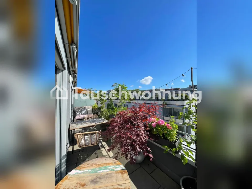 Tausche 1,5-Zimmer-Flat in Zürich, Kreis 8
