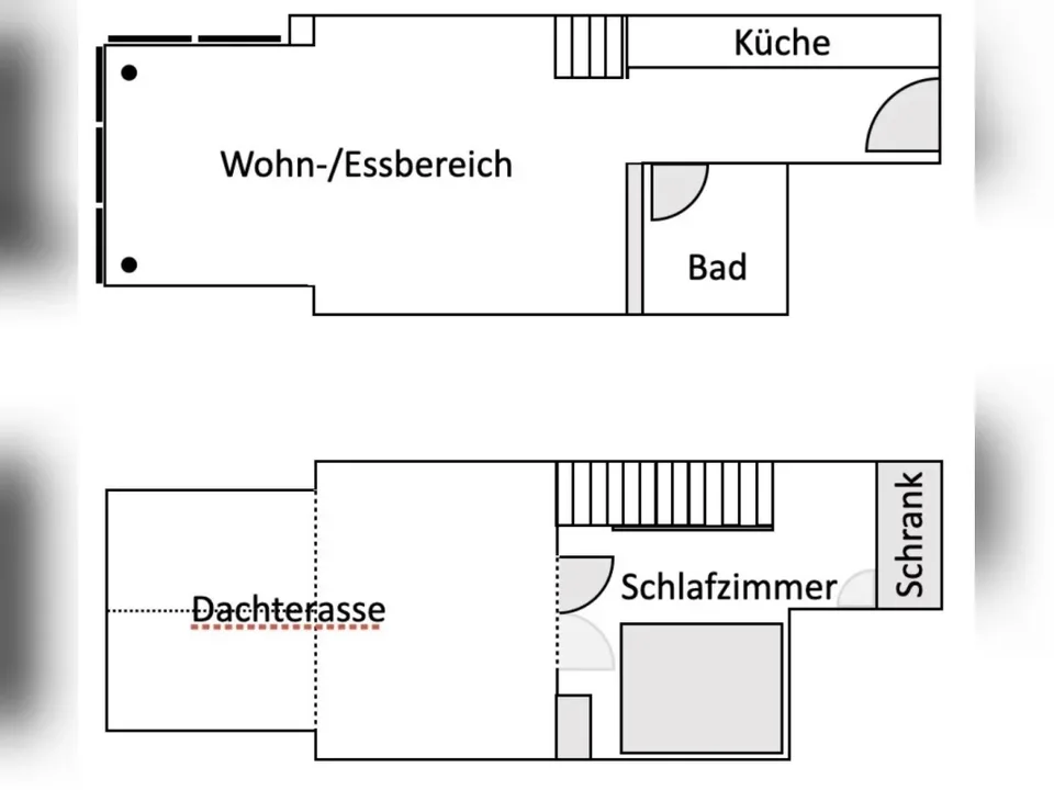 1.5-room apartment in Zurich, District 6 for exchange
