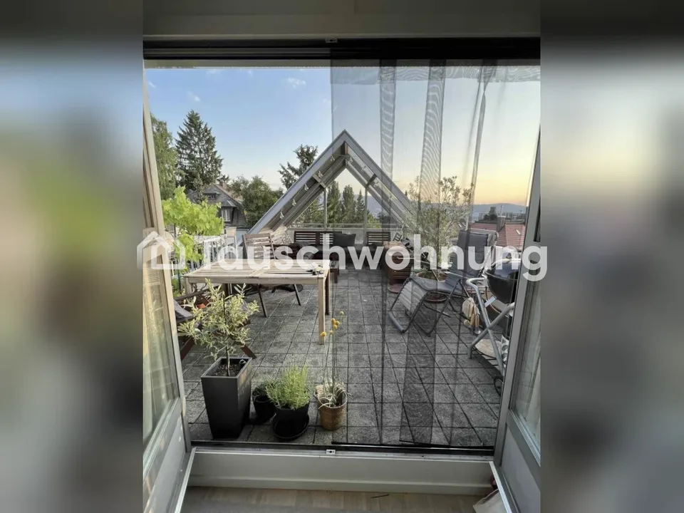 1.5-room apartment in Zurich, District 6 for exchange