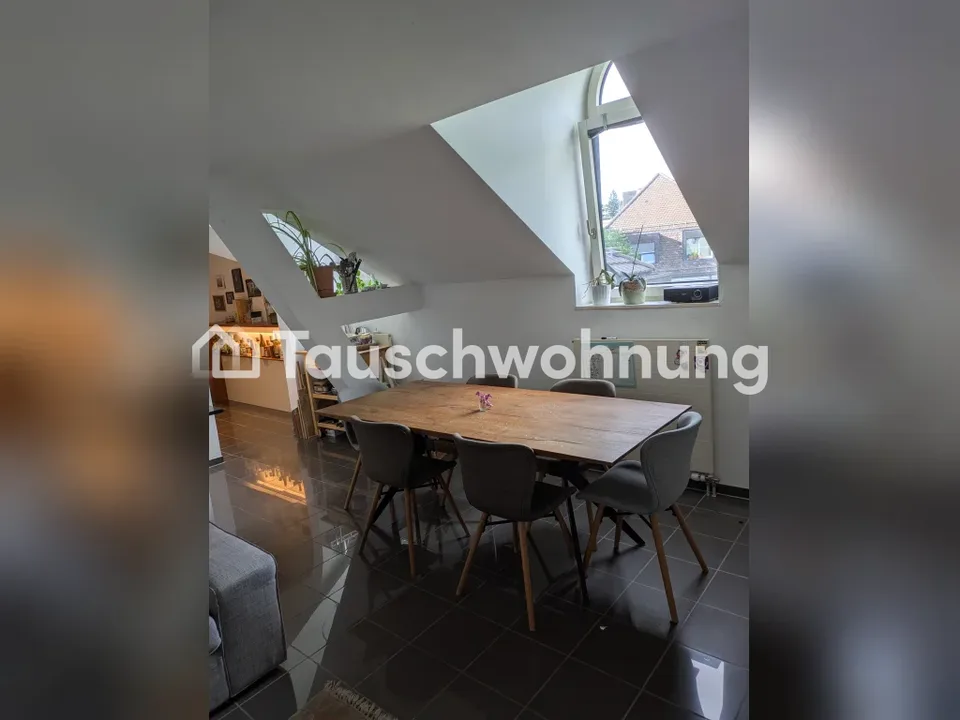 Tausche 2,5-Zim. Wohnung mit Dachterrasse, Zürich Wipkingen